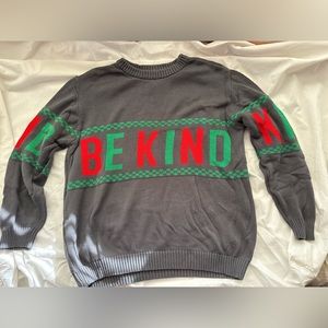 Women’s XL IML “Be Kind” Ugly Christmas Sweater